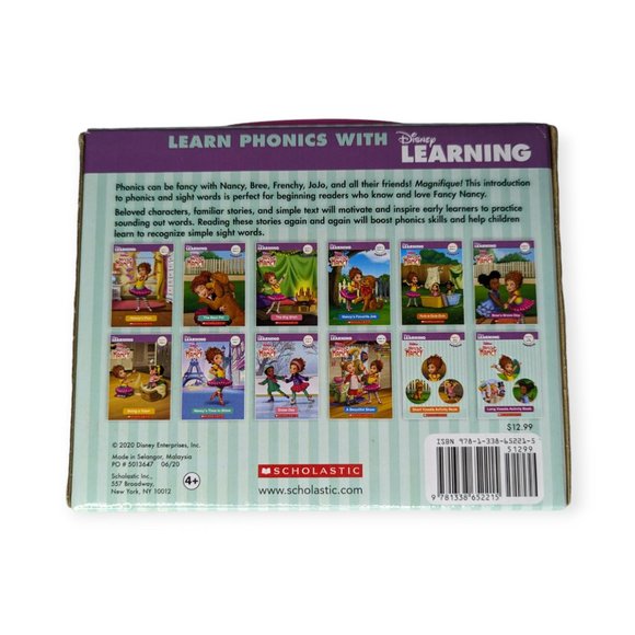 Disney Fancy Nancy Phonics Reading Program - Picture 2 of 7